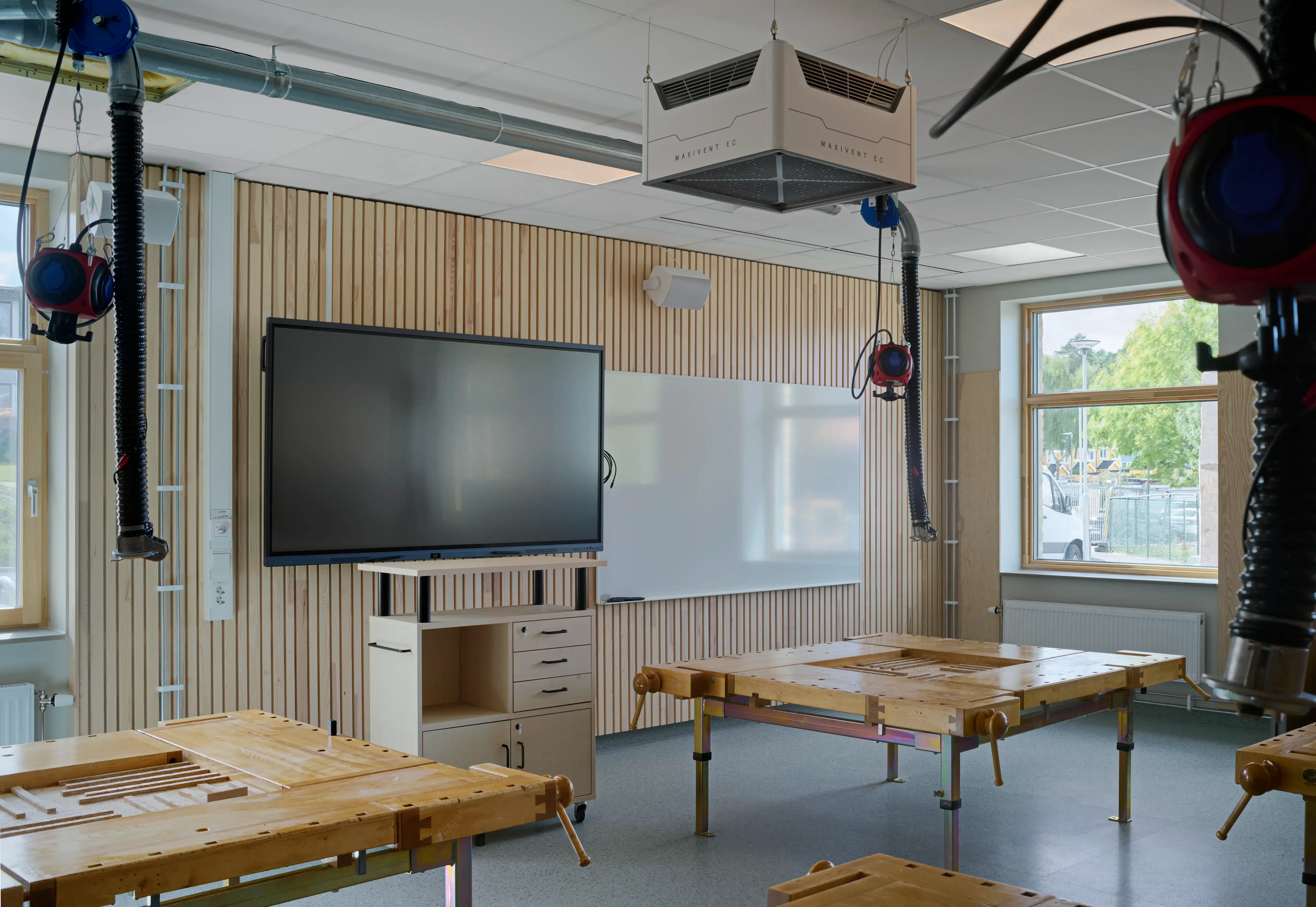 Gunnestorpsskolan slöjdsal